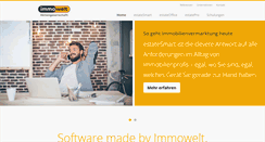 Desktop Screenshot of immowelt-software.de
